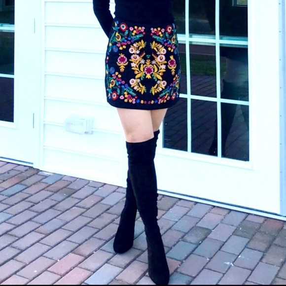 Vici Dresses & Skirts - Beautiful Embroidered Skirt Size Medium